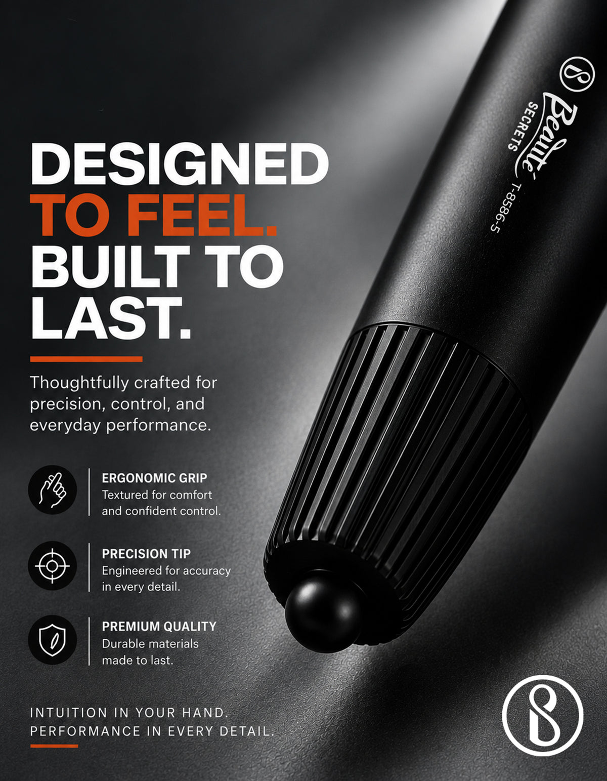 Beauté Secrets Professional Round Brush for Blow Drying