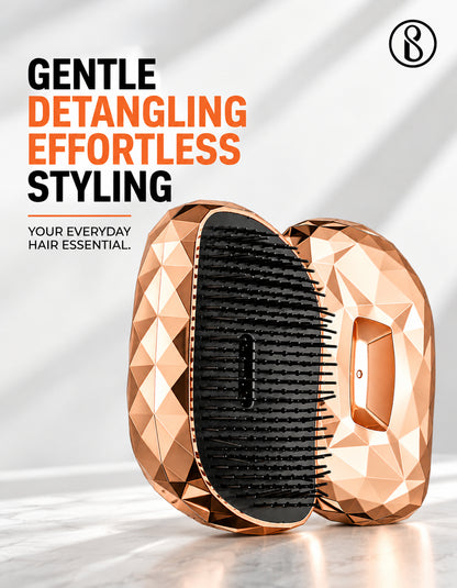 Beauté Secrets Detangling Hair Comb Brush, Detangler Hair Brush