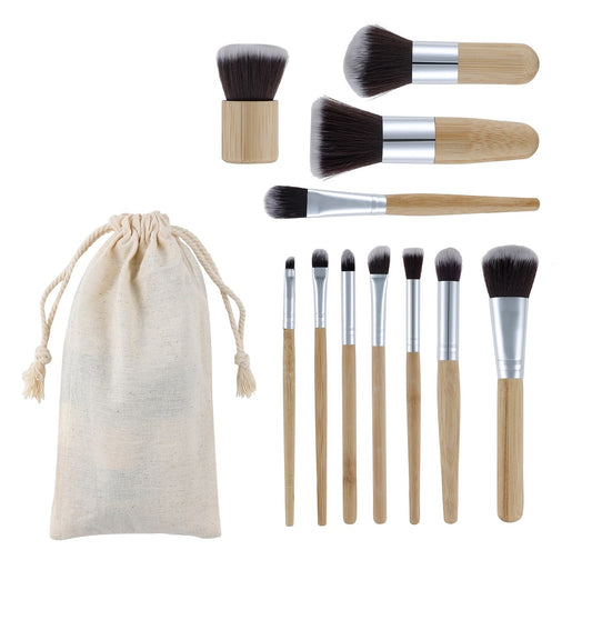 Beauté Secrets 11 Piece Kabuki Makeup Brush Set