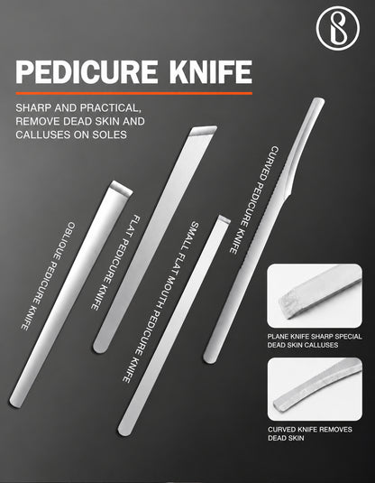 Beauté Secrets Manicure Set Nail Clippers Kit Manicure Pedicure Gift Set