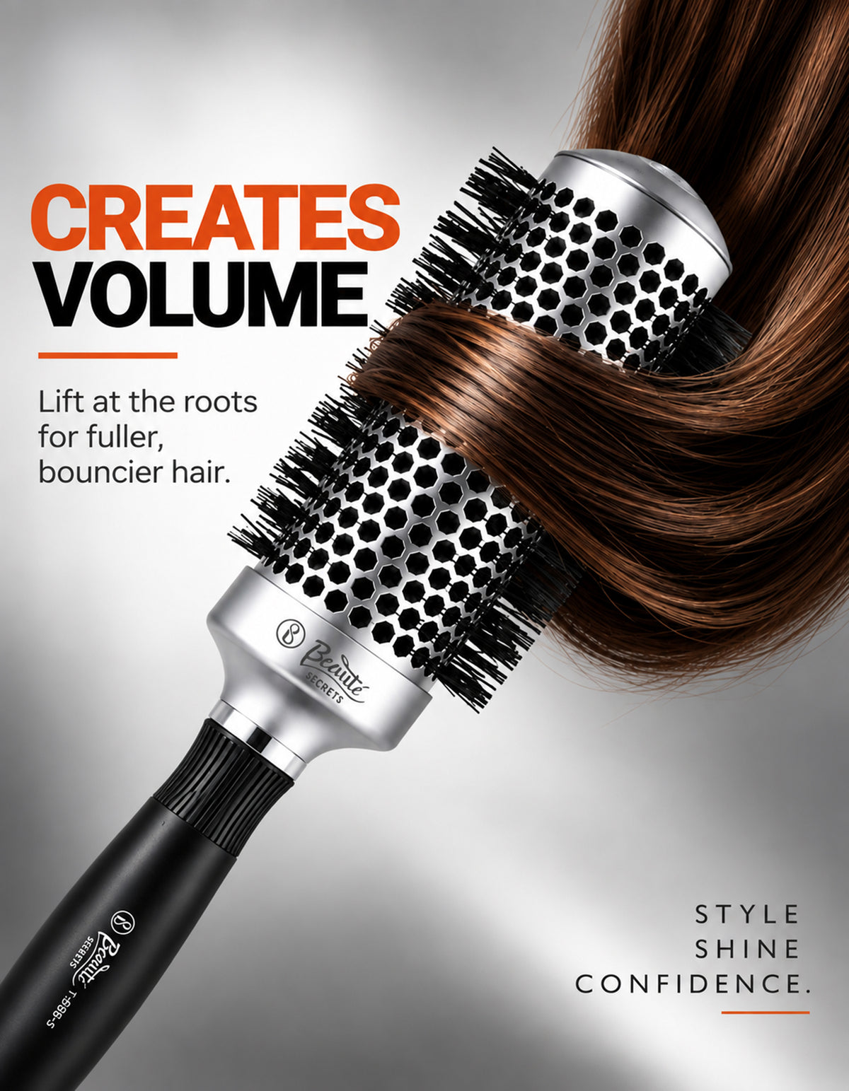 Beauté Secrets Professional Round Brush for Blow Drying