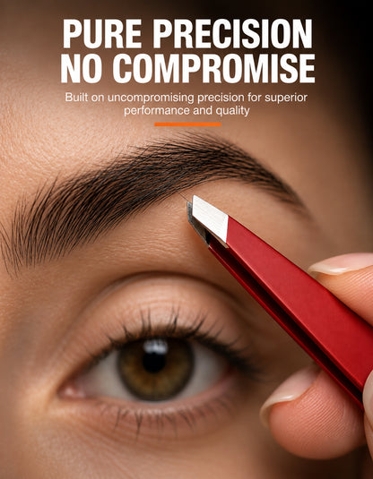 Beauté Secrets Tweezers Set - Professional Stainless Steel Tweezers