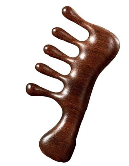 Beauté Secrets Wooden Massager for Hair Growth | Gua Sha Head Massager