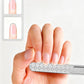 Beauté Secrets Premium Stainless Steel Nail File with Protective Case | Professional Double-Sided Nail Filer for Smooth Shaping For Women & Men