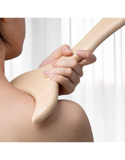 Beauté Secrets Wooden Gua Sha Tools Professional Lymphatic Drainage Tool Wood Therapy Massage Tools