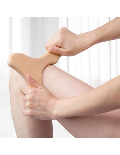 Beauté Secrets Wooden Gua Sha Tools Professional Lymphatic Drainage Tool Wood Therapy Massage Tools