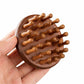 Beauté Secrets Wooden Scalp Massager Hair Massage Comb | Wooden Hair Massager for Hair Growth & Dandruff Control
