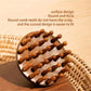 Beauté Secrets Wooden Scalp Massager Hair Massage Comb | Wooden Hair Massager for Hair Growth & Dandruff Control