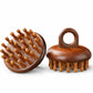 Beauté Secrets Wooden Scalp Massager Hair Massage Comb | Wooden Hair Massager for Hair Growth & Dandruff Control