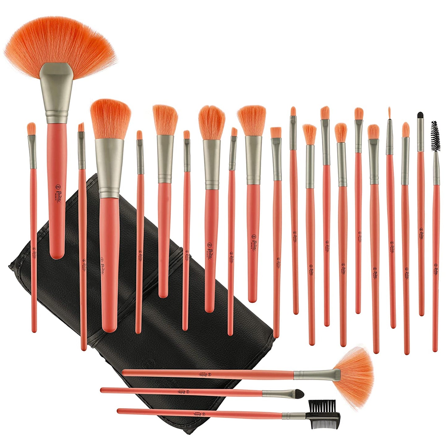 Beauté Secrets Make up Brushes, 24 pcs Cosmetic Makeup Brush Set