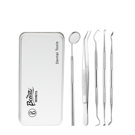 Beauté Secrets Dental Tools, Dental Pick Set 5Pcs Tooth Scraper