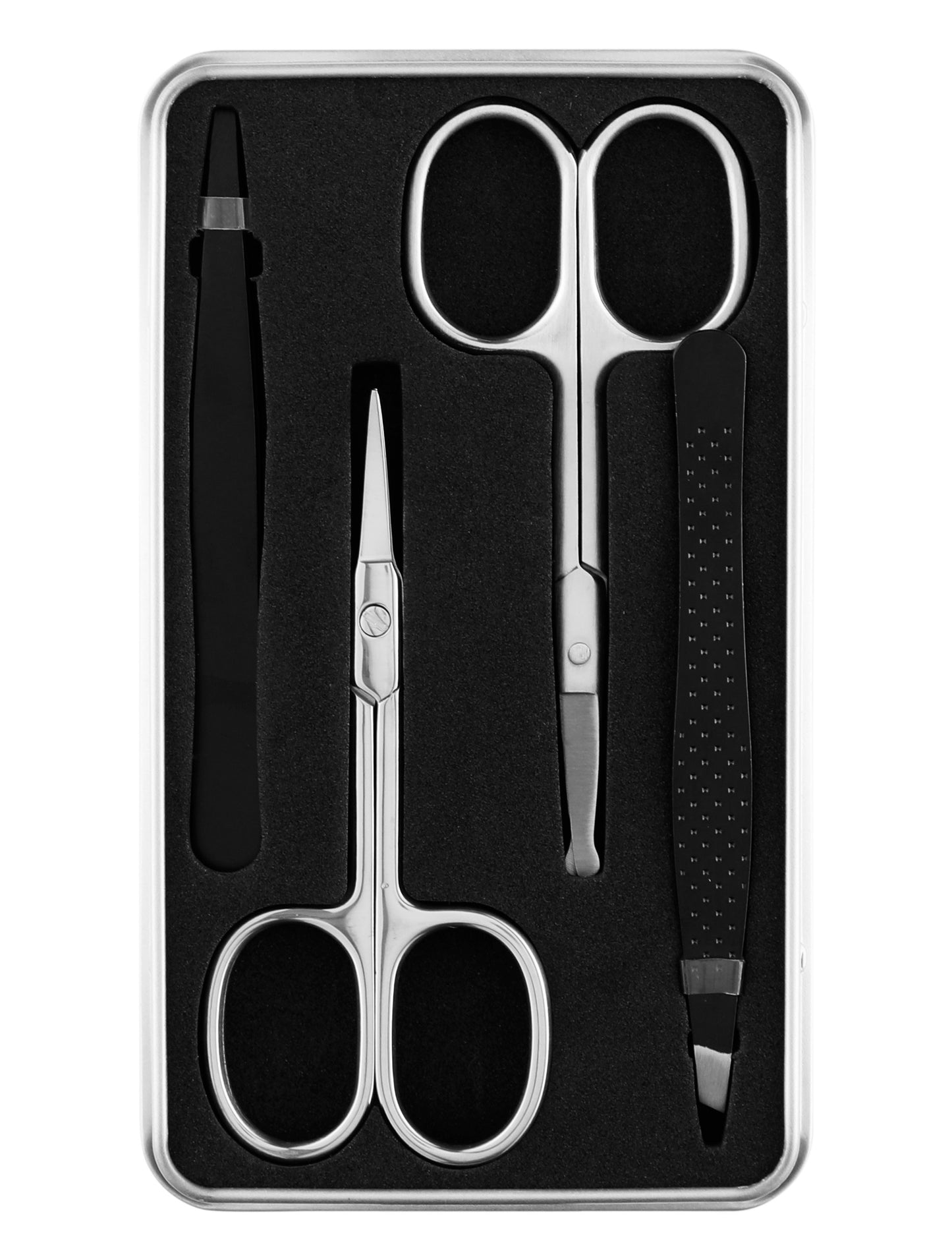 Beauté Secrets Eyebrow Tweezers for Women Precision Tweezer with Nose Hair Scissors